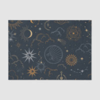 Celestial Sun and Moon Mystical Elements