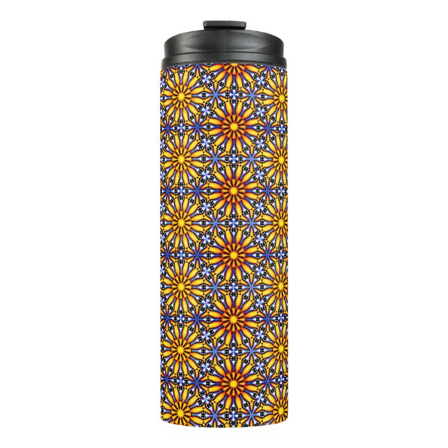 Celestial Sun Mandala  Thermal Tumbler (Front)