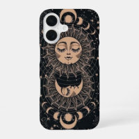 Celestial Sun Moon Crescent Mystical Phone Case