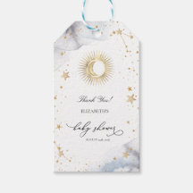 Celestial Sun,Moon,Stars Baby Shower 