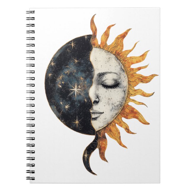 Celestial Sun Notebook (Front)
