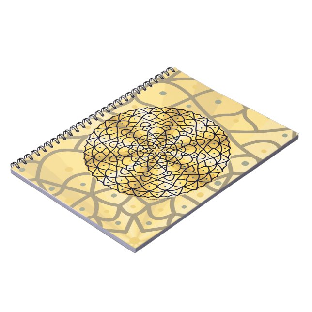 Celestial Sun Notebook (Left Side)