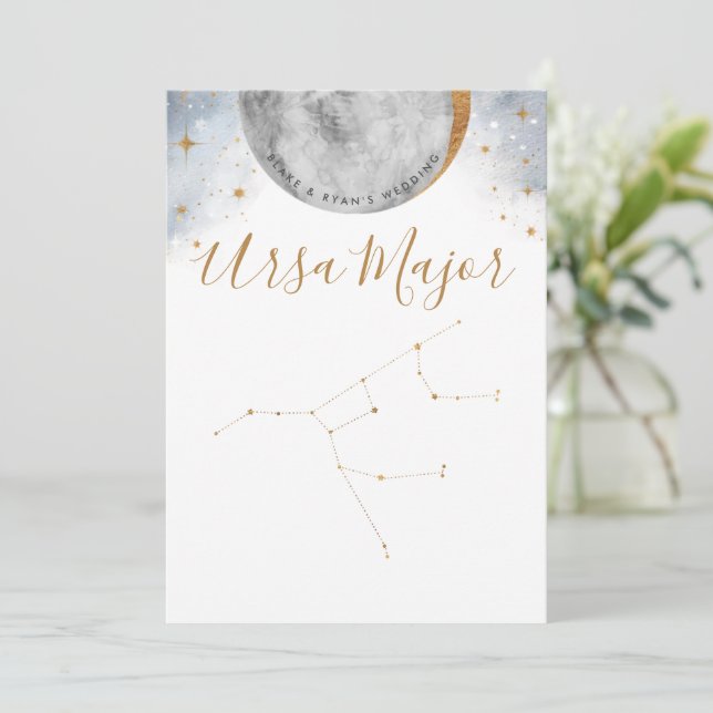Celestial Table Number, Ursa Major Constellation (Standing Front)
