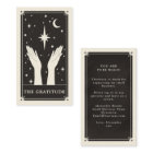 Celestial Tarot Gratitude thank you Business card