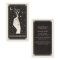 Celestial Tarot Hairdresser Black Business card