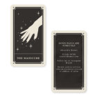 Celestial Tarot Nail Technician Business card