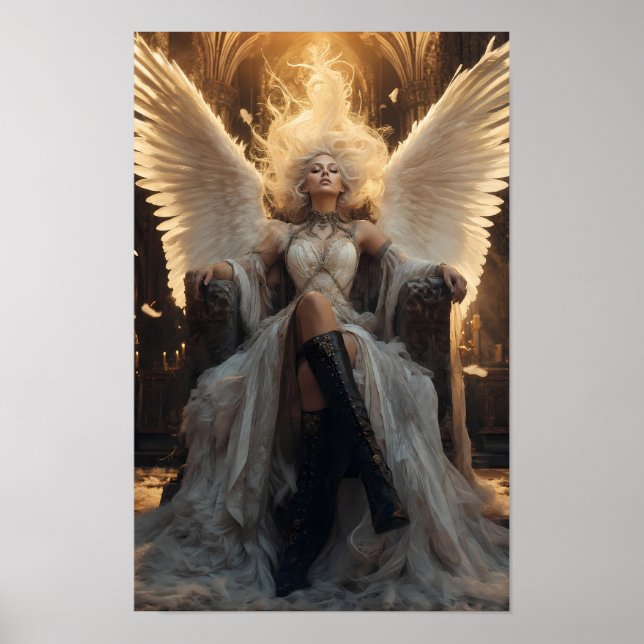 Celestial Throne of Grace and Fire Poster (Front)