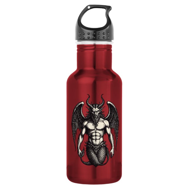 Celestial Tide Crocell Demon Illustration 532 Ml Water Bottle (Front)