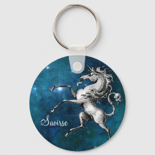Celestial Unicorn Key Ring