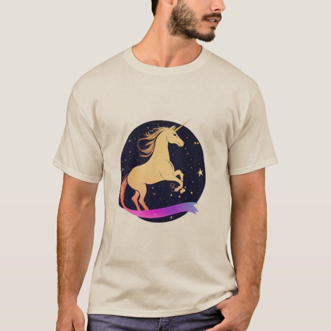 Celestial Unicorn Magic T-Shirt (Front)