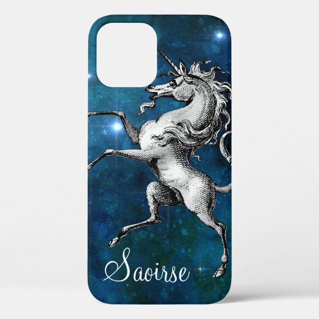 Celestial Unicorn Personalised Case-Mate iPhone Case (Back)