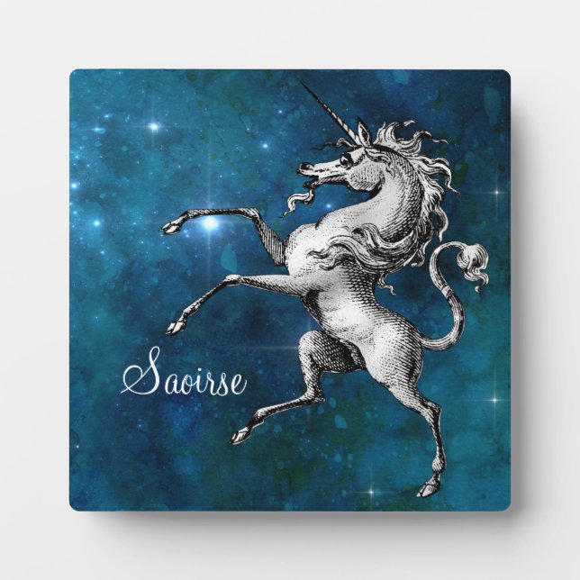 Celestial Unicorn Plaque (Front)