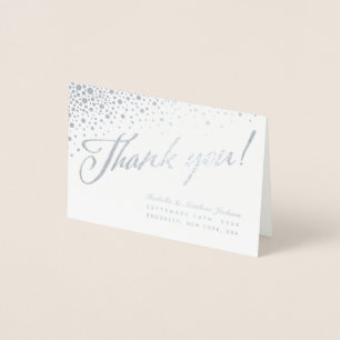 Celestial Union Thank You Cards - Real Foil
