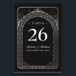 Celestial Union Wedding Table Number Cards<br><div class="desc">Celestial Union Wedding Table Number Cards.

These table cards are one piece of the Celestial Union Wedding Collection at the Zebra Press store.</div>