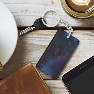 Celestial Veil Nebula Galaxy Starfield Cosmic Key Ring