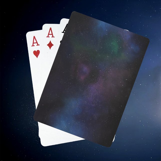 Celestial Veil Nebula Galaxy Starfield Cosmic Playing Cards (Creator Uploaded)