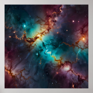 Celestial Veins Poster