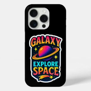Celestial Vibes in Electric Orbit iPhone 15 Pro Case
