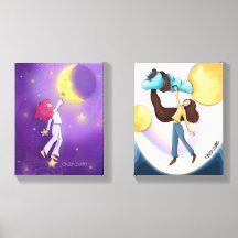 Celestial Wall Art – Original Canvas Prints