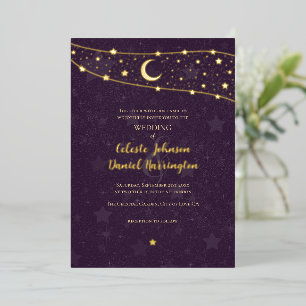 Celestial Wedding Fancy Gold Deep Purple