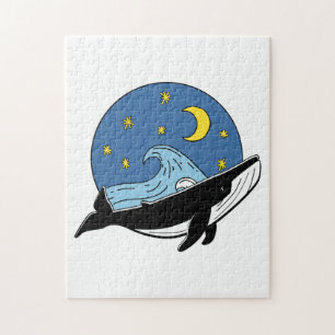 Celestial Whale Jigsaw Puzzle