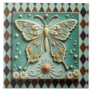 Celestial Wings at the Diamond Court Tile
