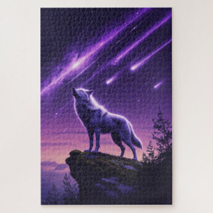 Celestial Wolf – Mystic Howl Puzzle
