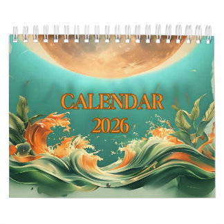 Celestial Wonders: A Year 2026 of Cosmic Beauty Calendar