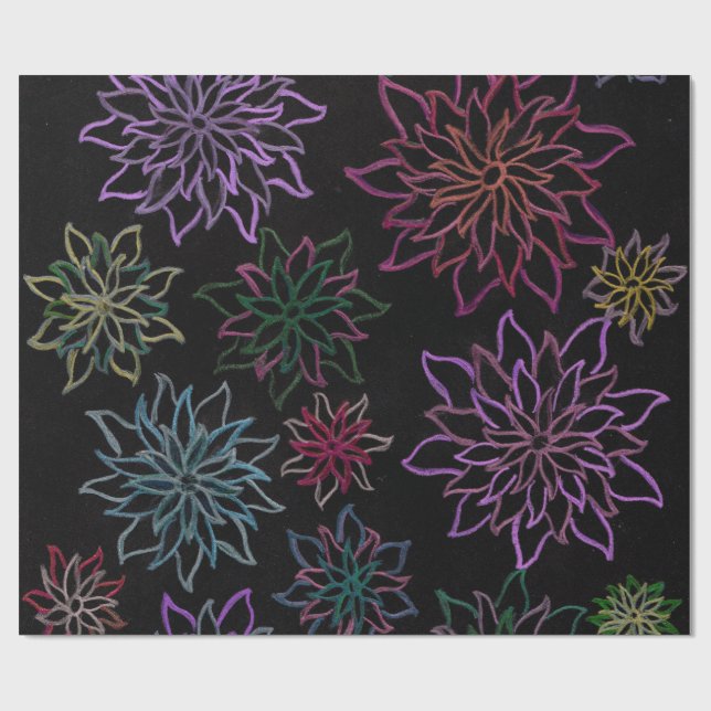 Celestial wrapping paper (Flat)
