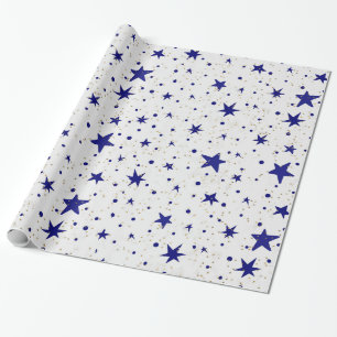 Celestial Wrapping Paper, Stars and Moons Wrapping Wrapping Paper