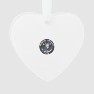 Celestial Zodiac Cat Cute Cat T-Shirt Design - Cel Ornament