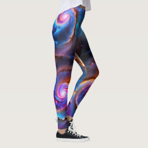 “Celestium” - Nebula and Galaxies Leggings