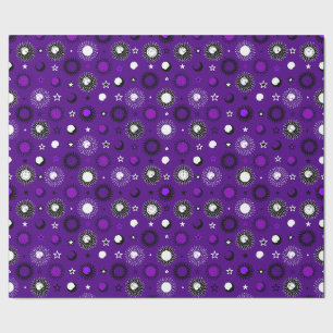 Celestrial Clockwork Wrapping Paper
