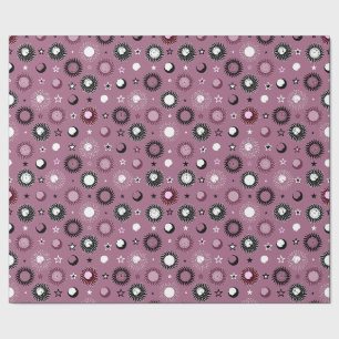 Celestrial Clockwork Wrapping Paper
