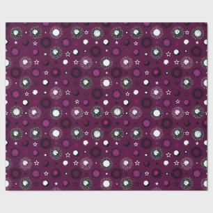 Celestrial Clockwork Wrapping Paper