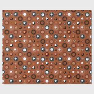 Celestrial Clockwork Wrapping Paper