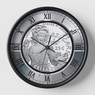 Celia Cruz Quarter ~ Cuban-American Singer ~ *~   Clock