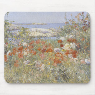 Celia Thaxter's Garden by Childe Hassam Mouse Pad