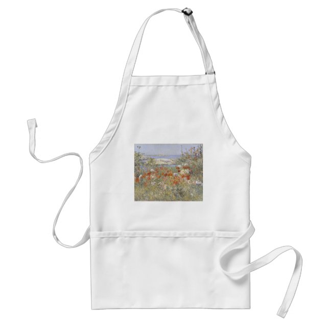 Celia Thaxter's Garden by Frederick Childe Hassam Standard Apron (Front)