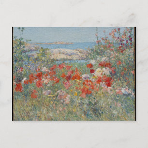 Celia Thaxter's Garden, Isles of Shoals, Maine Postcard
