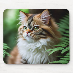 Celia The Cubby Persian Cat, Mousepad