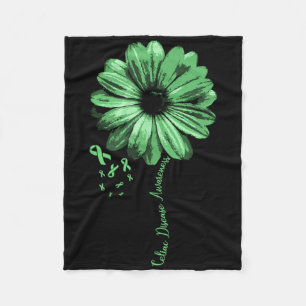 Celiac Disease Awareness Cluten Warrior Pretty Gif Fleece Blanket