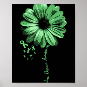 Celiac Disease Awareness Cluten Warrior Pretty Gif Poster