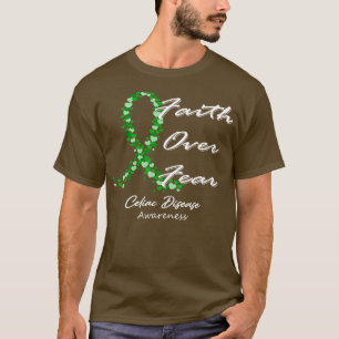 Celiac Disease Awareness Faith Over Fear In This F T-Shirt