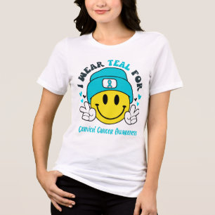 Celiac Disease Awareness Ribbon Support Gifts Tri-Blend Shirt