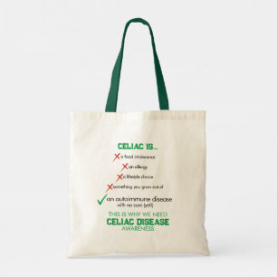 Celiac Disease Awareness Tote Bag