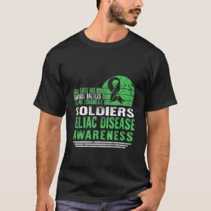 Celiac Disease Awareness Warrior God Gives Hardest T-Shirt