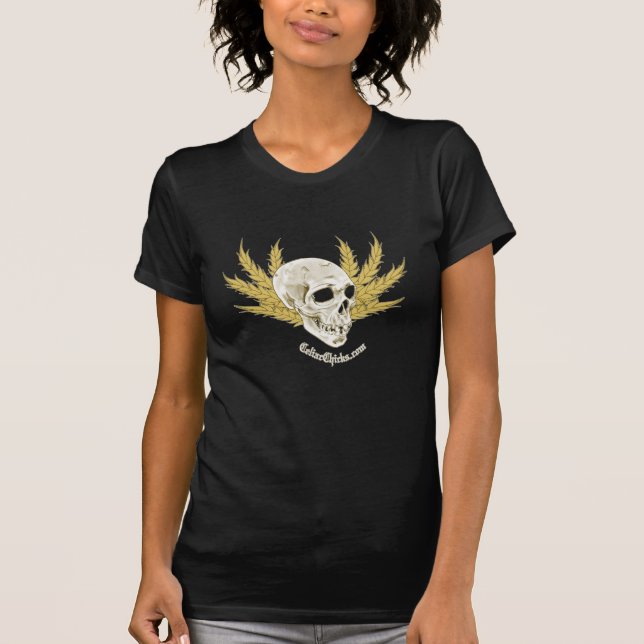 CeliacChicks Skully #2 T-Shirt (Front)