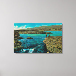 Celilo Falls on the Columbia River Canvas Print