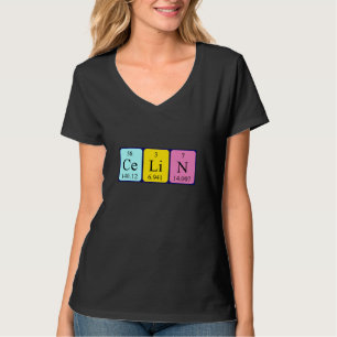Celin periodic table name shirt